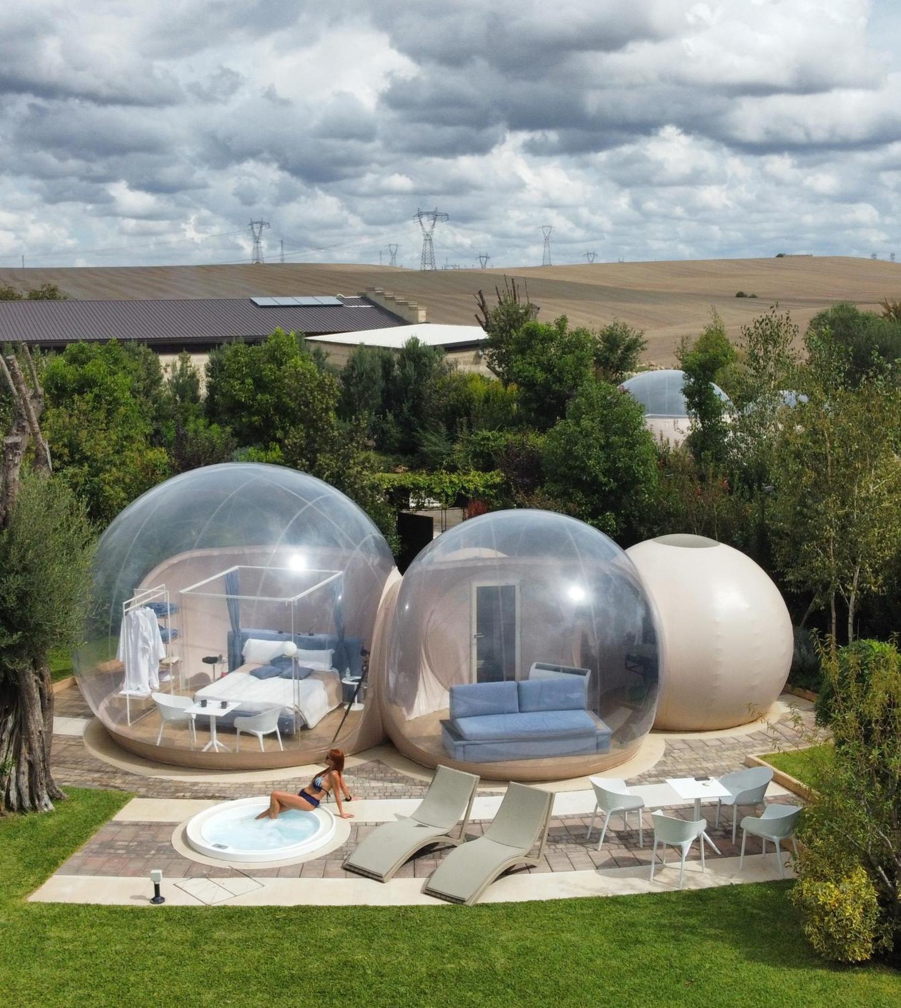 Tenuta Danesi - Camere - Appartamenti - Bubble Room Матера Екстериор снимка